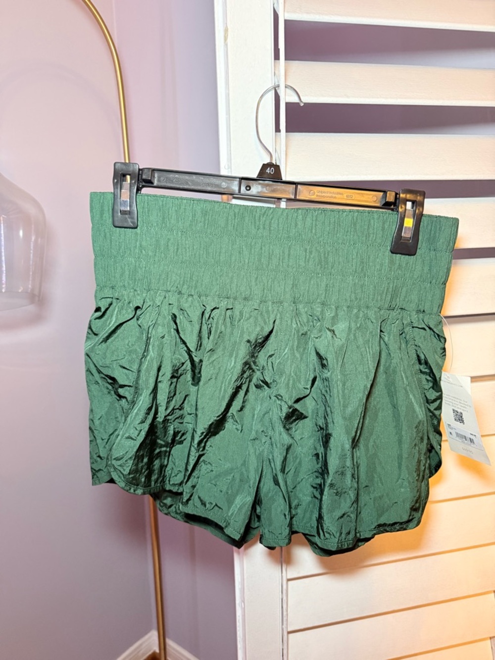 Altar’d State AS REVIVAL Green Smocked Mini Shorts | NWT | Sz M